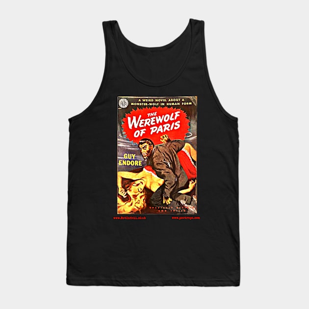 THE WEREWOLF OF PARIS by Guy Endore Tank Top by Rot In Hell Club